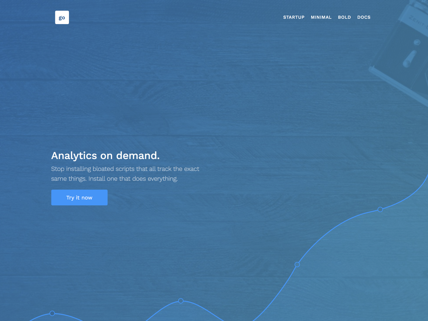 Marketing - Bootstrap Themes image.